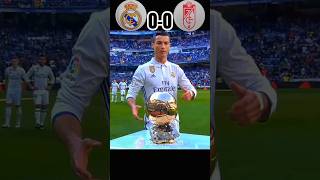 Real Madrid Vs Granada 5-0 Laliga #Ronaldo #Ballondor 😍🔥🇵🇹 #Football #Youtubeshorts