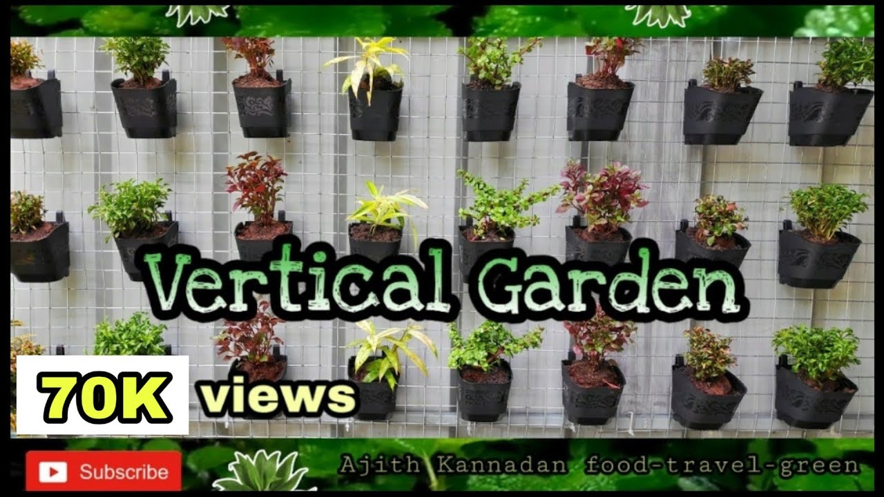 Vertical Garden À´à´¸ À´à´¯ À´µ Àµ¼à´ À´ À´ À´àµ½ À´ Àµ¼à´¡àµ» À´ À´¯ À´¯ Vertical Garden Making Video Youtube