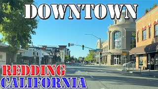 Redding - California - 4K Downtown Drive