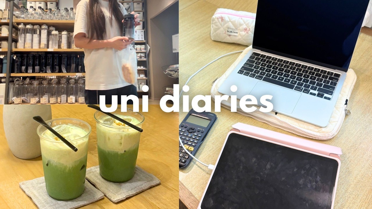 uni diaries 💌 | student life, hanging out with friends, study vlog (sick edition)