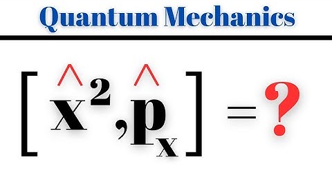 Commutation Relation in Quantum Mechanics