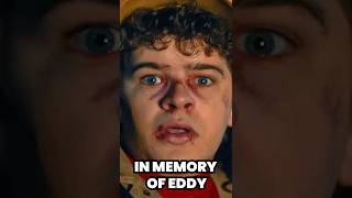 Stranger thing In memory of Eddy Dustin, who went through a very difficult moment.