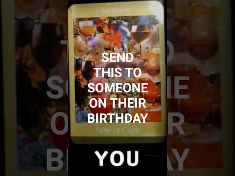 Happy Birthday Video Number Twenty Seven #shorts #happybirthday #tarotreading