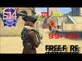 i broke the highest kill record in Csranked in free fire with my brother #freefire #headshot #booyah