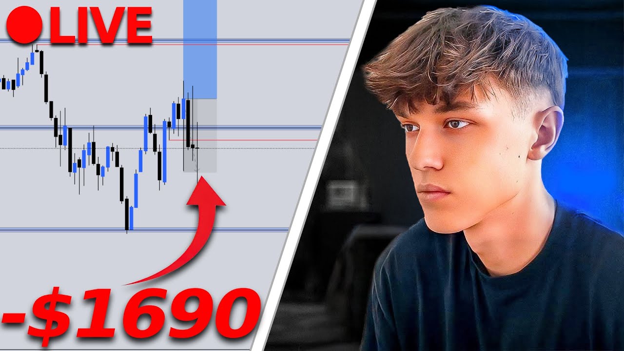 (LIVE TRADING) Losing $1,690 In 35 Minutes