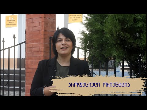 ციალა ქათამიძე - პროფესიული ორიენტაცია წარმატებული მომავლისთვის