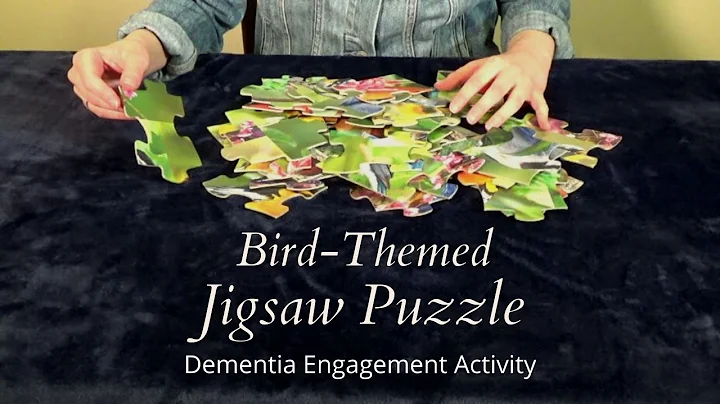 Putting Together a Bird Jigsaw Puzzle | Soft Spoken ASMR-Style Dementia Engagement Activity