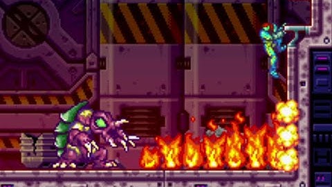 Metroid Fusion - Arachnus-X (No Damage)