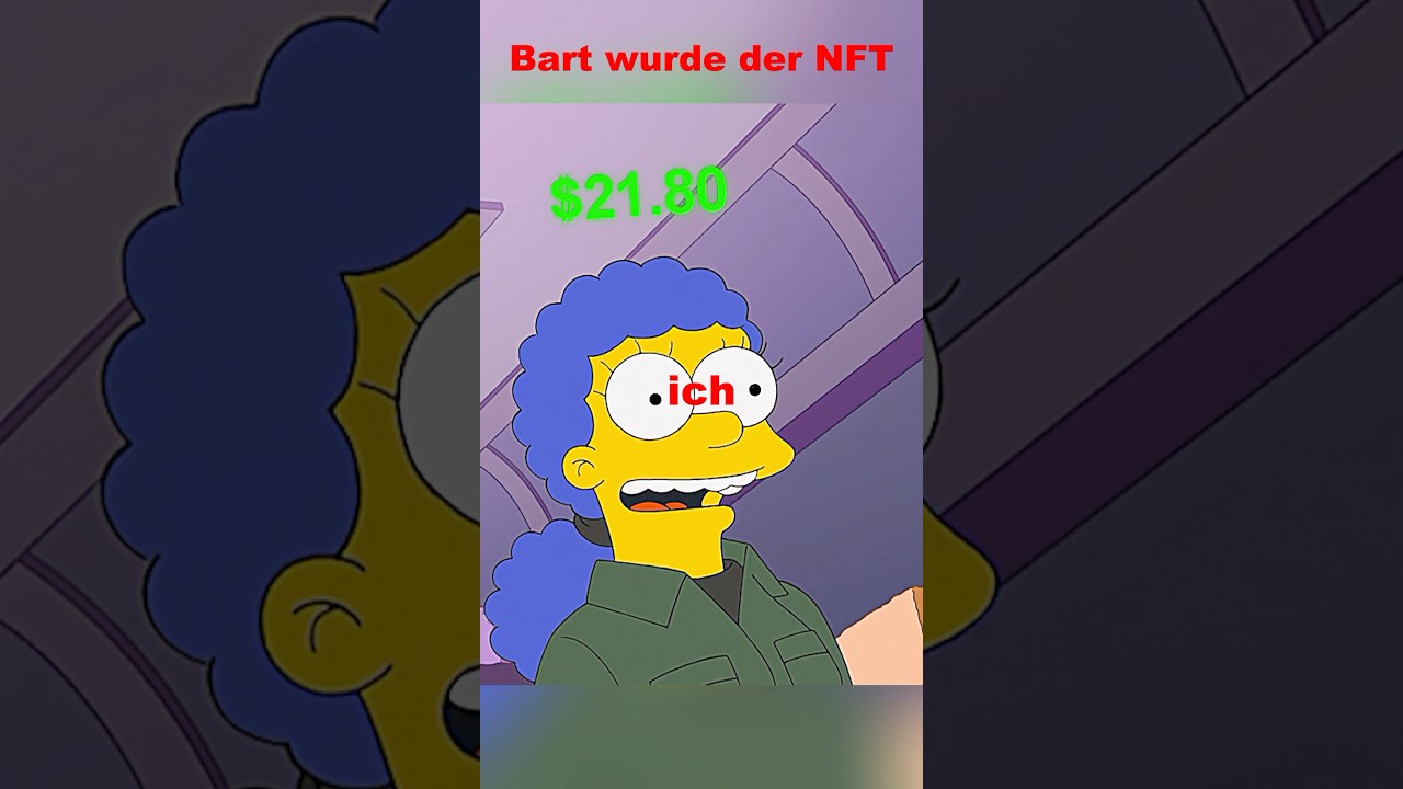 Bart wurde der NFT #shorts #foryou #simpsons #shj7D
