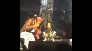 Lil Wayne Brings Out His Son Neal Carter During Rochester Concert