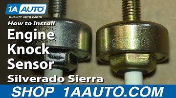 How to Replace Engine Knock Sensor 00-06 Chevy Suburban SUV
