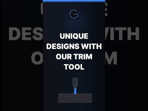 Create Unique Designs With Our Trim Tool | GPath CNC
