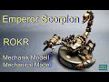 Rokr Steampunk Emperor Scorpion - Mechanikmodell/mechanical model #rokr #steampunk