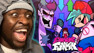 GUITAR HERO FAN REACTS TO FRIDAY NIGHT FUNKIN' SONGS!!!!(Weeks 1-4)