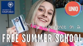 UNIQ Summer School Experience & How To Apply For 2020 //Free Oxford University Summer School