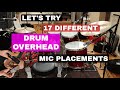 The ULTIMATE drum overhead mic placement  guide (or close enough!)