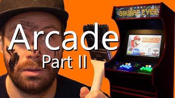 Building an Arcade. Part II - Finishing the main body build and paiting.