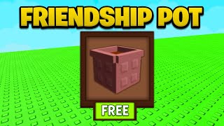 How To Use Friendship Pot In Grow A Garden
