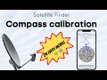 1 minute mobile compass calibration  for satellite finder  every device  super easy and fast