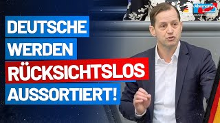 Die Deutschen Werden Rücksichtslos Aussortiert - Roger Beckamp - Afd-Fraktion Im Bundestag