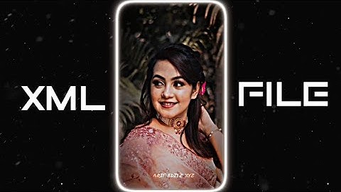 O Meye Kotha Na Koiya Tumi Jai O Nah Xml File 😻 || Alight Motion Presets Xml 🖤