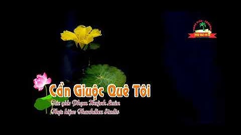 Karaoke. TC. CẦN GIUỘC QUÊ TÔI. Mời kép. Như Huyền