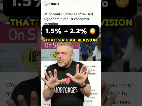 GDP Growth Was MUCH Stronger Than Expected?