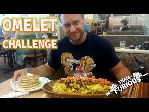 HUGE OMELET CHALLENGE! | Furious Pete