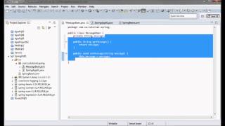 Spring Framework (Tutorial 01)