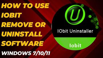 How to Use IObit Remove Or Uninstall Software From Windows 7/10/11