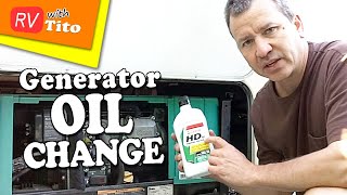 How To Change The Oil In Your Onan RV Generator