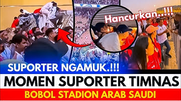 🔴NGAMUK ‼️Fans Timnas Jebol Stadion Arab Saudi Saat Indonesia Vs Arab Saudi 