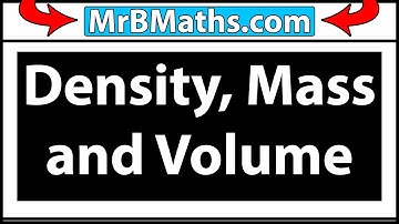 Density, Mass and Volume (Prism) - GCSE Maths (9-1) - Set2A-1H-Q1 - MrBMaths