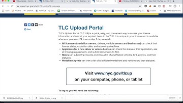 How to upload your Defensive Driving Certificate in to the TLC website and database.