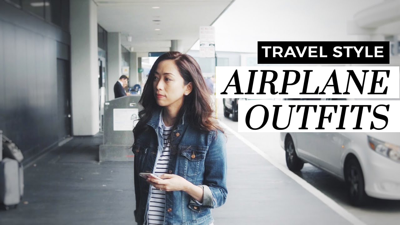 Airplane Outfits – Travel Style | LookMazing - YouTube