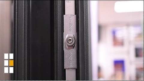 How to adjust the compression of Tilt-Turn Windows with Schuco SimplySmart hardware