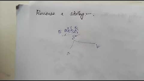 turing machine for reversing a string