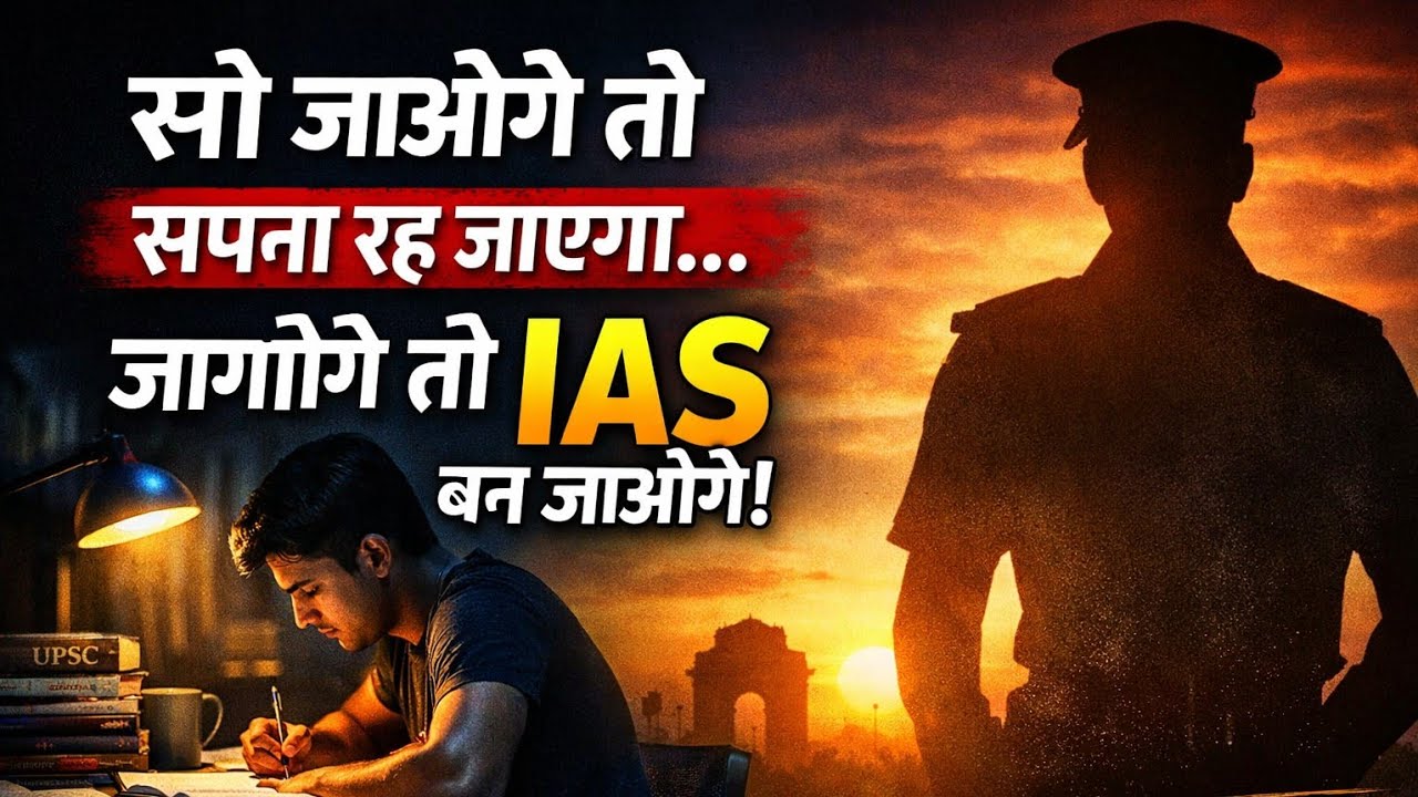 UPSC 2026 – 2 साल की मेहनत, पूरी जिंदगी की इज़्ज़त | IAS Motivation”