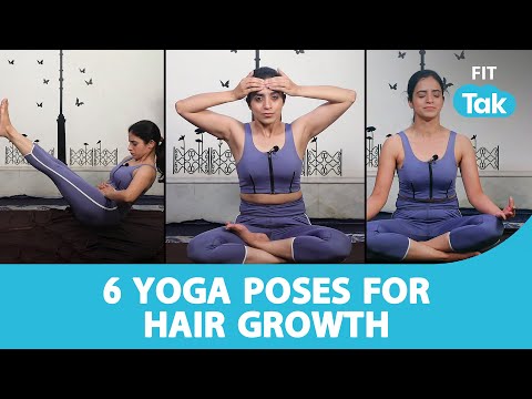 5 Best Yoga For Hair Growth | Yoga Pose For Hair Growth | Yoga Asanas Hair  Growth | Stop Hair Fall | - YouTube