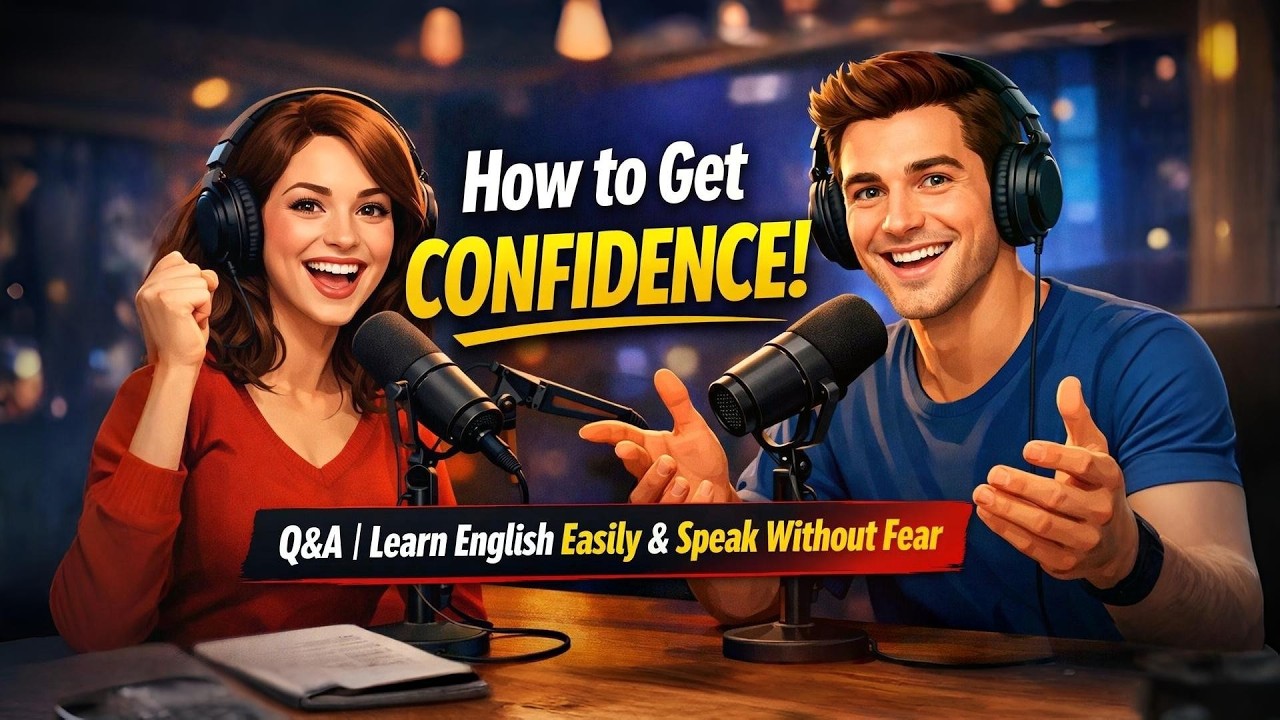 Confidence | Q&A | Learn English Easily and Speak Without Fear - YouTube