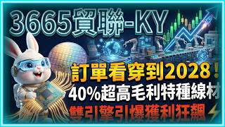 【 3665 貿聯 】HPC 營收衝破 42%、營業利益率狂飆 17.22%！獲利結構大翻轉，三大催化劑全面引爆！