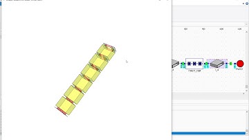 Recorded live demo showing designing a waveguide filter.