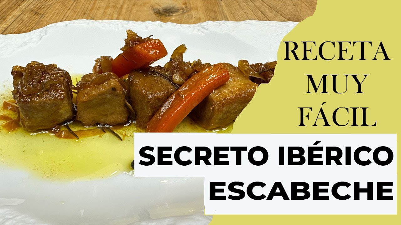 ✅ Como Preparar Secreto Ibérico En Escabeche. ¡TE VA A ENCANTAR!