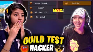 Hacker Guild Test😱 1 vs 4🔥 - Laka Gamer