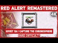 C&C Red Alert Remastered 4K - Soviet Mission 13A Capture The Chronosphere - Hard Difficulty