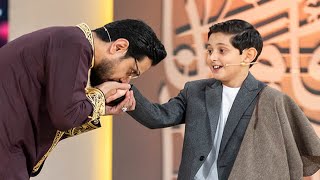 اللجنة التحکیم أوقفه وطلبوا منه الاعادة التلاوة الشاب المعجزة صالح مهدی زاده تقلید سعید مسلم محفل