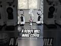 The future of #coffee is not here yet. Disappointed in both the lack of robot & #cappuccino #nyc