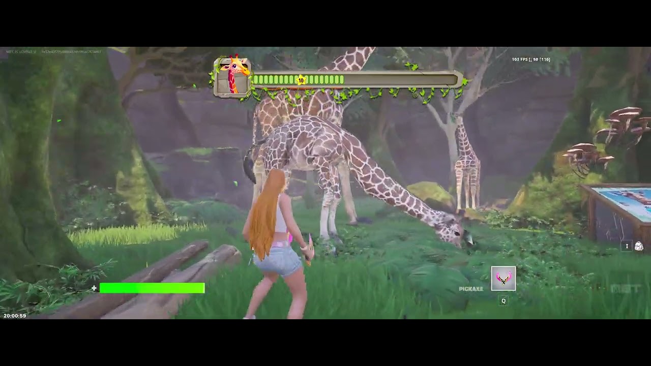 FORTNITE ZOO ESCAPE 3 🐊 19 OF 40 GIRAFFE MAP CODE: 0754-0155-3220