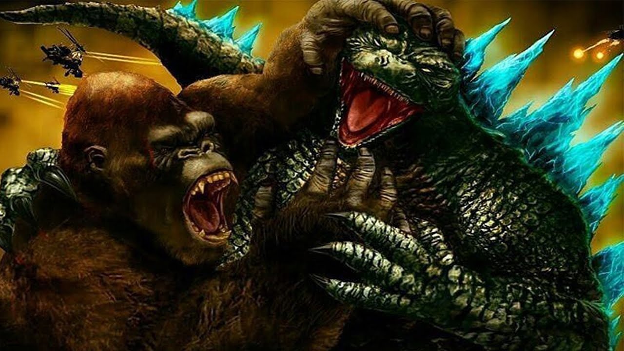 Включи годзилла против кинг. Годзилла Кинг Конг 2020. Godzilla vs King Kong 2024. Годзилла против Кинг Конга. Godzilla 2014 vs Kong 2017.