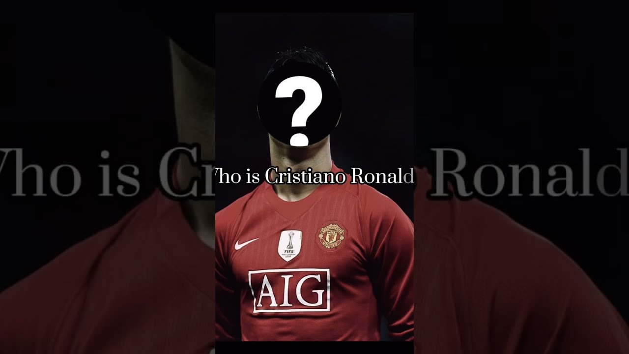 Who Is Cristiano Ronaldo Unknown Confused Neverexist Ronaldoedit Subscribe Fyp Foryoushorts